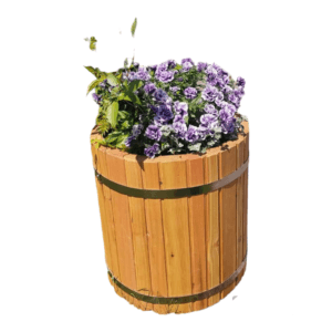 Drewniane donice ogrodowe
