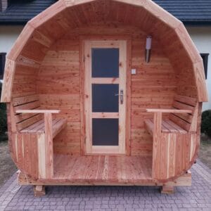 Sauna owal 600 cm